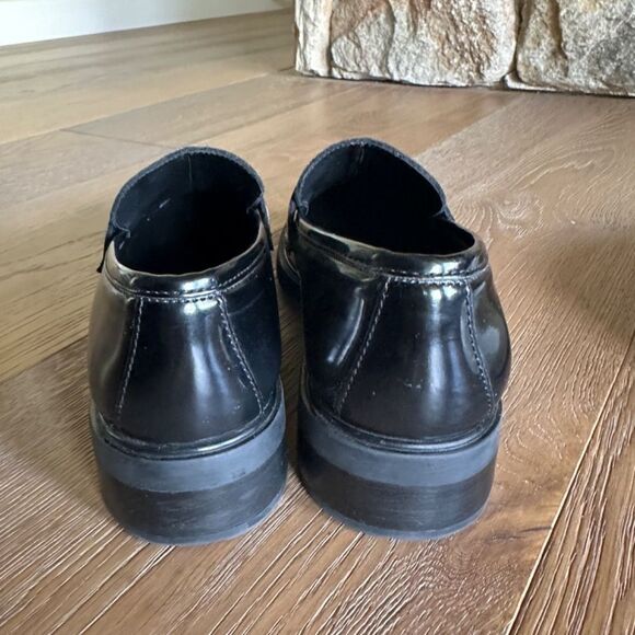 Steve Madden Lorenn Loafer In Black - Picture 10 of 12